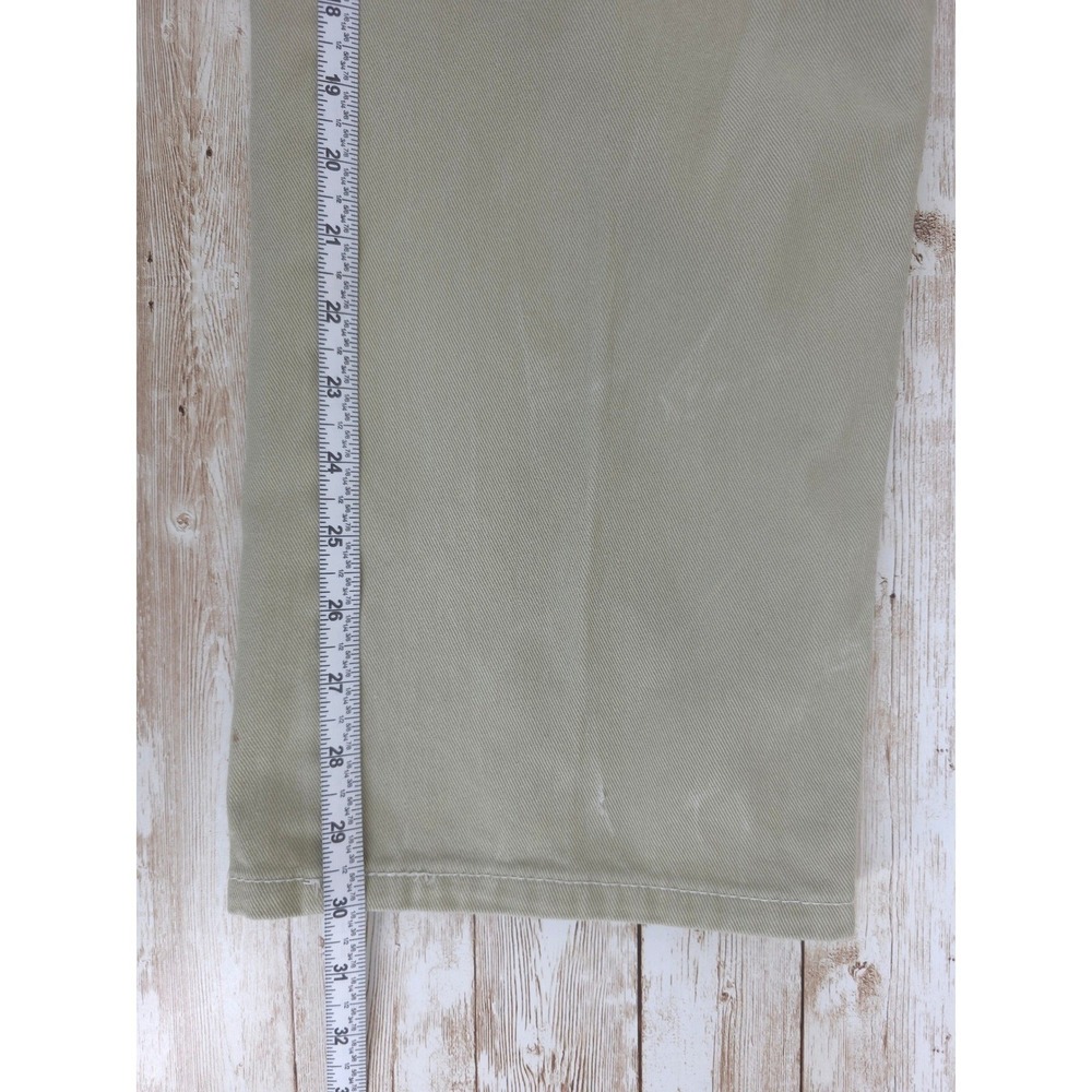 Dickies Jeans Brown Tan Straight Mid Rise Carpenter Utility Juniors 9/29 - Picture 6 of 9